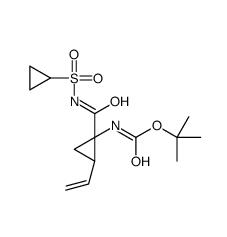 N-[(1r,2s)-1-[[(環(huán)丙基磺?；?氨基]羰基]-2-乙烯環(huán)丙基]氨基甲酸1,1-二甲基乙酯|630421-48-6 