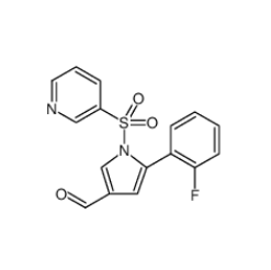 5-(2-氟苯基)-1-[(吡啶-3-基)磺?；鵠-1H-吡咯-3-甲醛|881677-11-8 