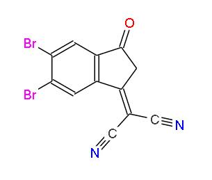 2-(5,6-二溴-3-氧代-2,3-二氫-1H-茚-1-亞基)丙二腈 | 2652583-73-6 