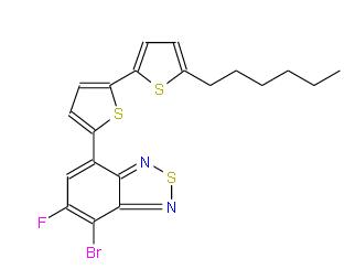 4-溴-5-氟-7-(5'-己基-[2,2'-聯(lián)噻吩]-5-基)苯并[C][1,2,5]噻二唑 | 1402460-83-6 