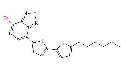 4-溴-7-(5'-己基-[2,2'-聯(lián)噻吩]-5-基)噻二唑并[C][1,2,5]吡啶 | 1361034-02-7 