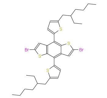 2,6-二溴-4,8-雙(5-(2-乙基己基)噻吩-2-基)苯并【1,2-B:4,5-B'】二噻吩 | 1482447-24-4 