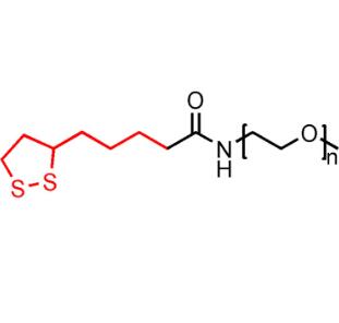 甲氧基聚乙二醇硫辛酸,甲氧基PEG硫辛酸,mPEG-LA，MPEG-Thioctic acid 