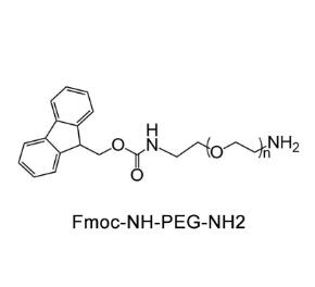 Fmoc-聚乙二醇氨基,Fmoc-PEG氨基Fmoc-PEG-Amine，F(xiàn)MOC-NH-PEG-NH2 