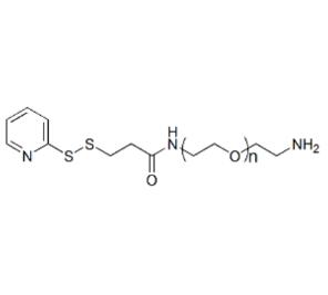 巰基吡啶聚乙二醇氨基,巰基吡啶PEG氨基OPSS-PEG-Amine，OPSS-PEG-NH2 