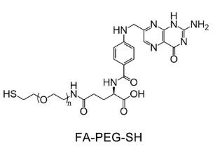 葉酸聚乙二醇巰基，葉酸PEG巰基Folic acid PEG Thiol, FA-PEG-SH 