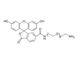 熒光素聚乙二醇氨基，熒光素PEG氨基Fluorescein PEG Amine, FITC-PEG-NH2 