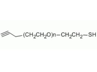 炔烴聚乙二醇巰基，炔烴PEG巰基Alkyne PEG Thiol, ALK-PEG-SH 
