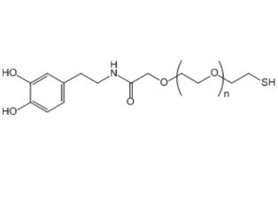 多巴胺聚乙二醇巰基，多巴胺PEG巰基Dopamine-PEG-Thiol，Dopamine-PEG-SH 