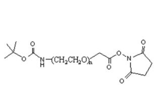 Boc-PEG活性酯Boc-PEG-NHS，BOC-NH-PEG-SCM，Boc-聚乙二醇活性酯 
