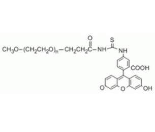 熒光素PEG活性酯Fluorescein PEG NHS, FITC-PEG-SCM；熒光素聚乙二醇活性酯 