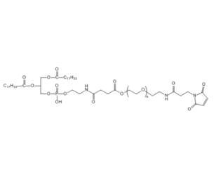 二油酰磷脂酰乙醇胺PEG馬來酰亞胺DOPE-PEG-Maleimide, DOPE-PEG-MAL；二油酰磷脂酰乙醇胺聚乙二醇馬來酰亞胺 