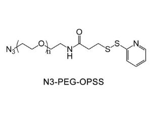 巰基吡啶PEG疊氮OPSS-PEG-Azido，OPSS-PEG-N3;巰基吡啶聚乙二醇疊氮 