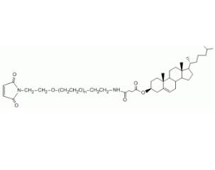 膽固醇PEG馬來酰亞胺Cholesterol-PEG-Maleimide，CLS-PEG-MAL,;膽固醇聚乙二醇馬來酰亞胺 