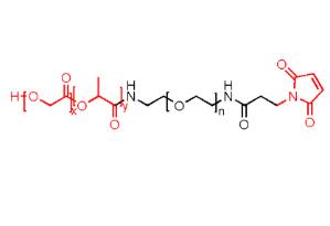 聚乳酸-羥基乙酸共聚物PEG馬來酰亞胺PLGA-PEG-MAL，PLGA-PEG-Maleimide,聚乳酸-羥基乙酸共聚物聚乙二醇馬來酰亞胺 