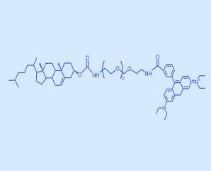 羅丹明PEG膽固醇RB-PEG-Cholesterol，RB-PEG-CLS,羅丹明聚乙二醇膽固醇 